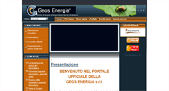 Desktop Screenshot of geosenergia.it